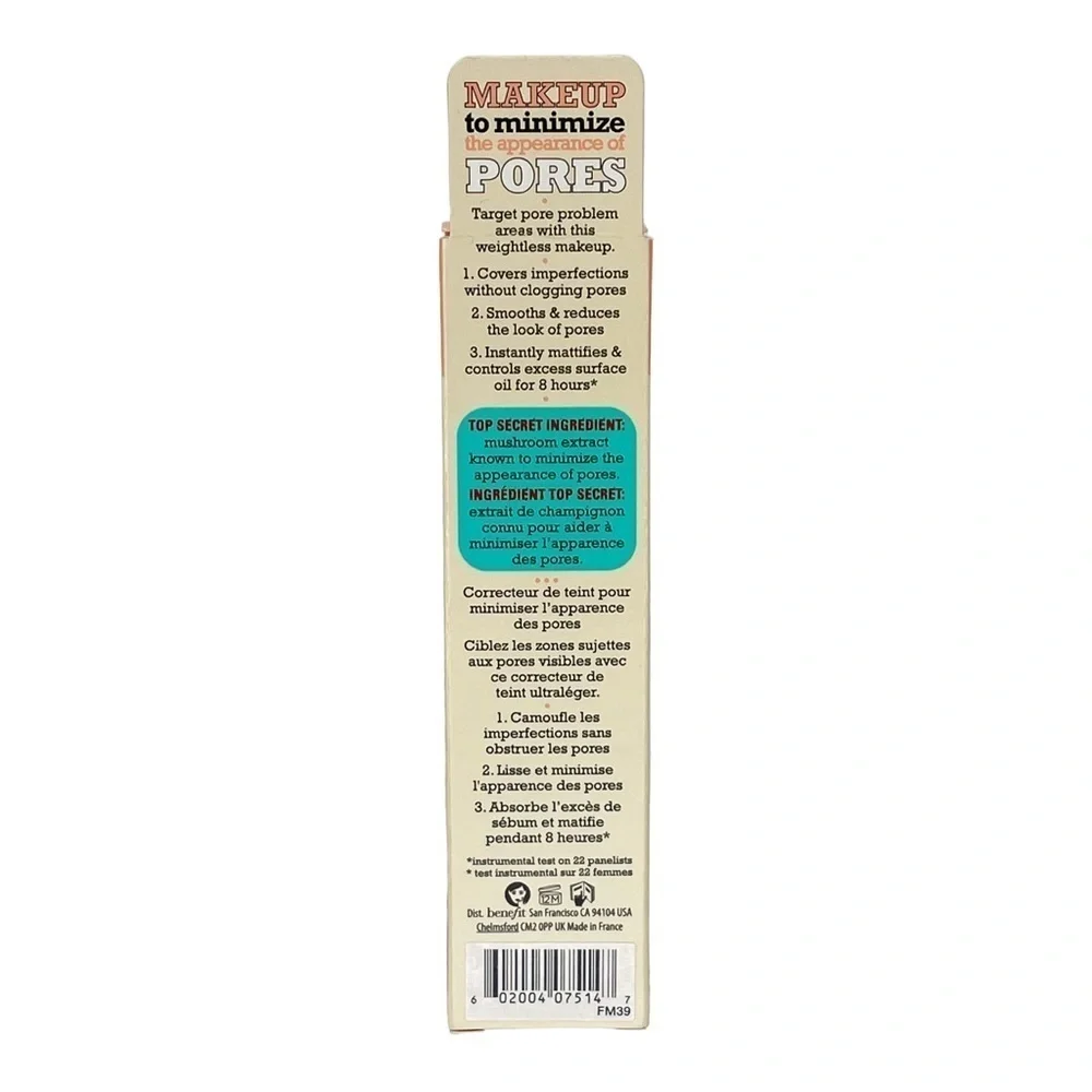 Benefit the POREfessional Pore Minimizing Makeup Foundation Shade #5 15.0 mL